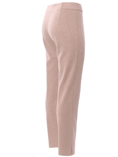 Pantaloni in jersey di lana con elastici ANNA SERAVALLI | S2051590037